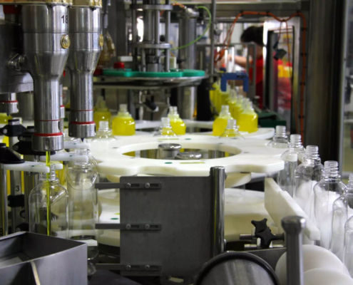 Caustic-handling Caustic Handling